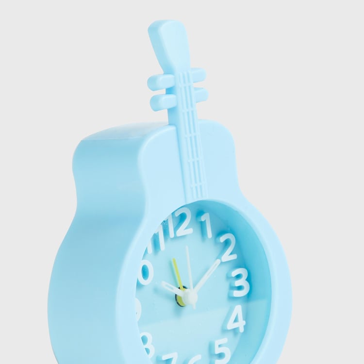 Corsica Slate Kids Guitar Alarm Clock - 15x9cm