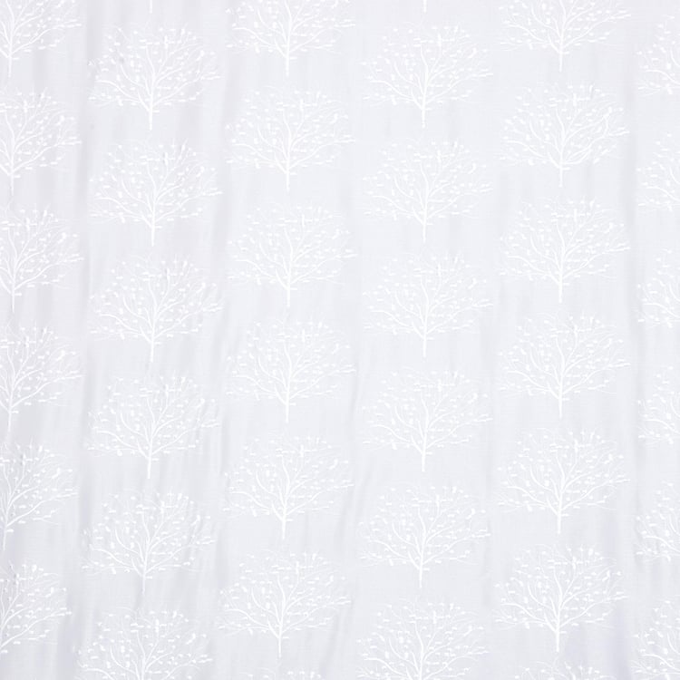 Crystal Set of 2 Printed Sheer Door Curtains