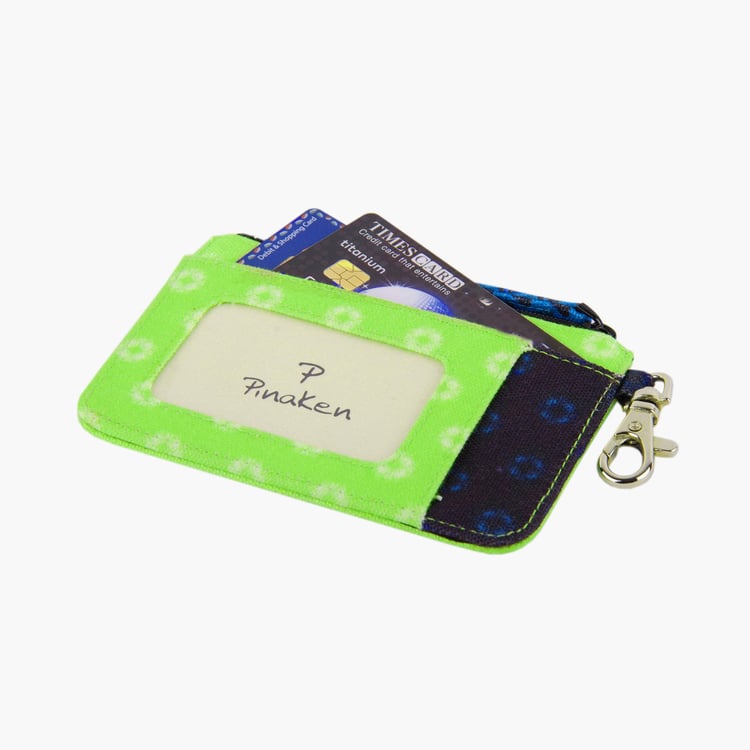 PINAKEN Brain Bridge Multicolour Printed Card Wallet