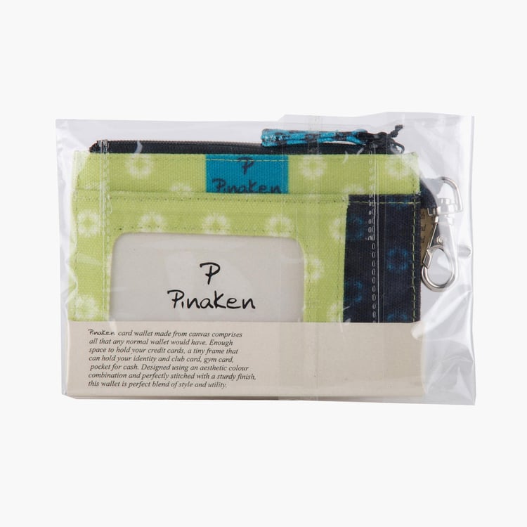PINAKEN Brain Bridge Multicolour Printed Card Wallet