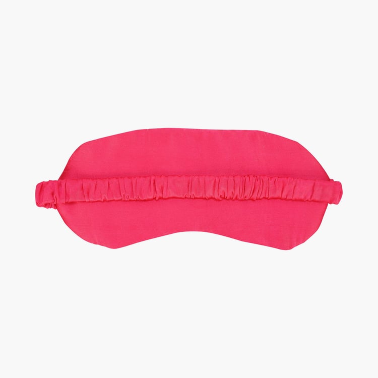 PINAKEN Flamingo Blush Multicolour Printed Eye Mask