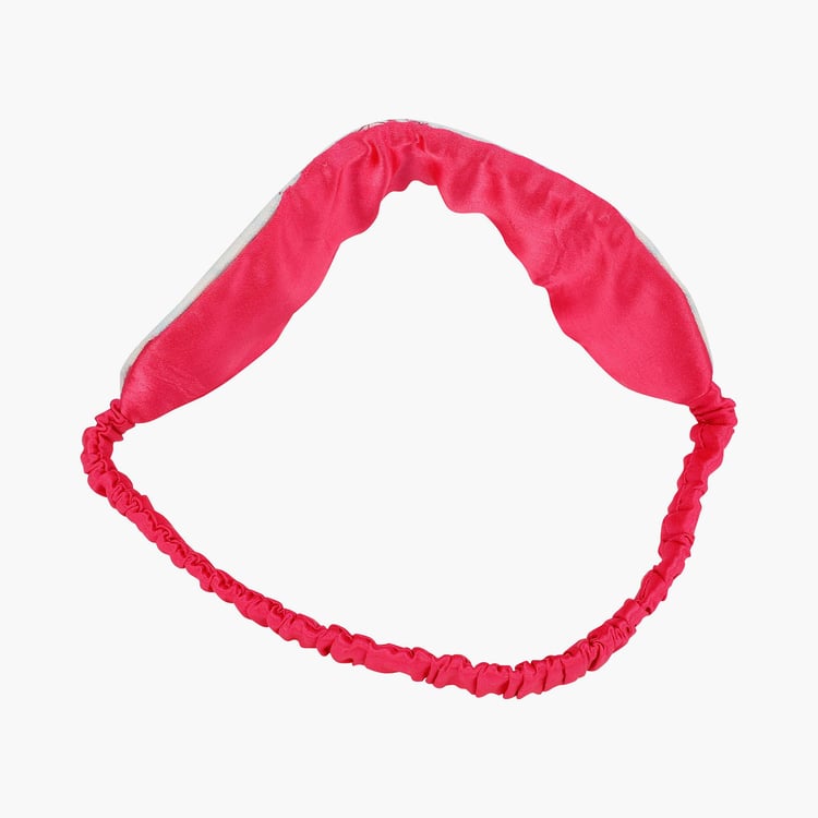 PINAKEN Flamingo Blush Multicolour Printed Eye Mask