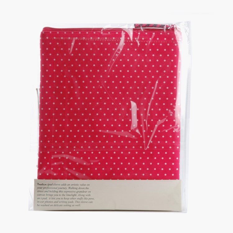 PINAKEN Flamingo Blush Multicolour Printed iPad And Tablet Cover - 22.5x27.5cm