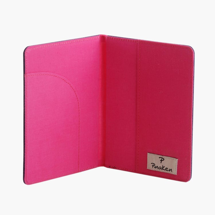 PINAKEN High On Happiness Multicolour Printed Passport Holder
