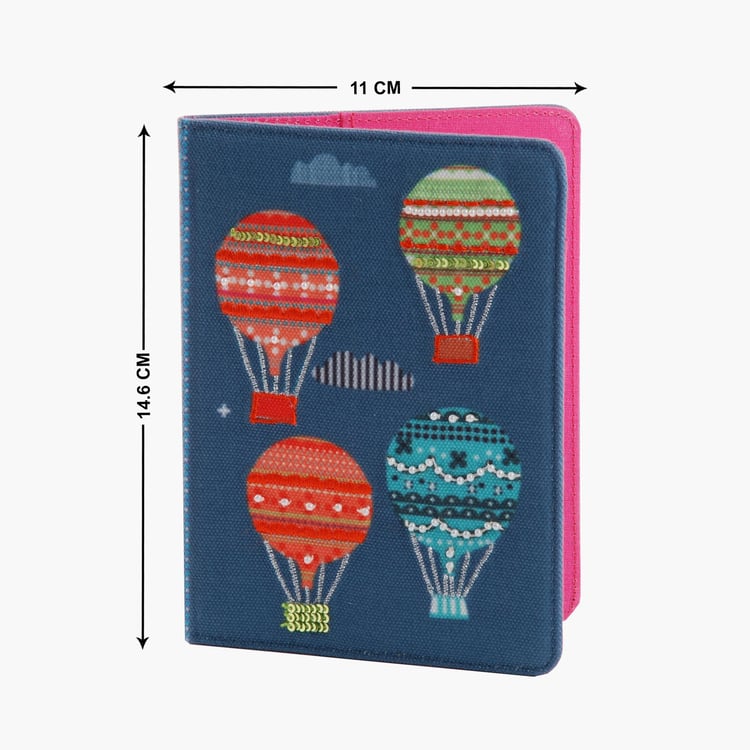 PINAKEN High On Happiness Multicolour Printed Passport Holder
