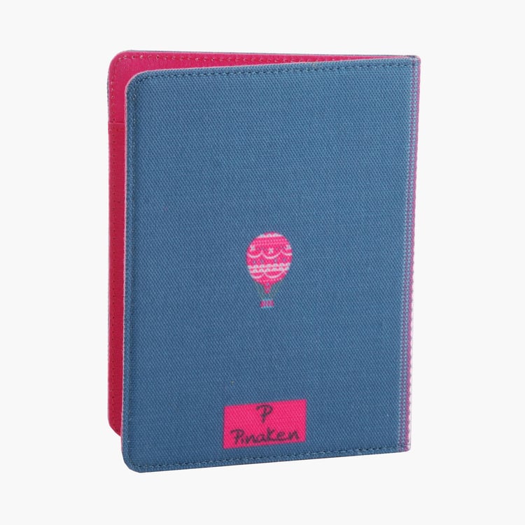 PINAKEN High On Happiness Multicolour Printed Passport Holder