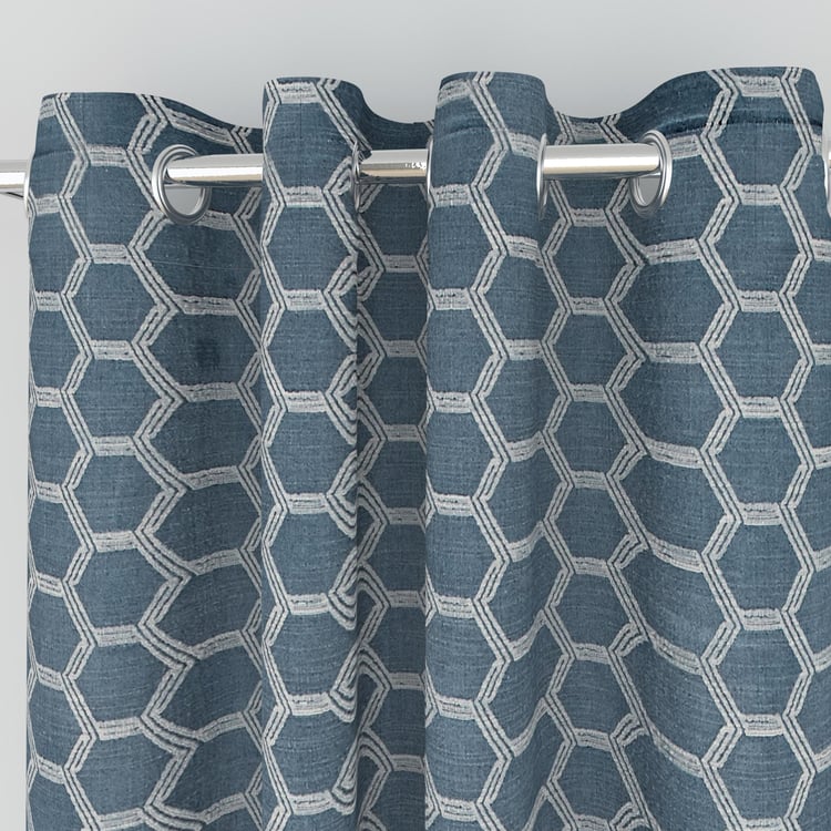 My Room Set of 2 Jacquard Semi-Blackout Window Curtains