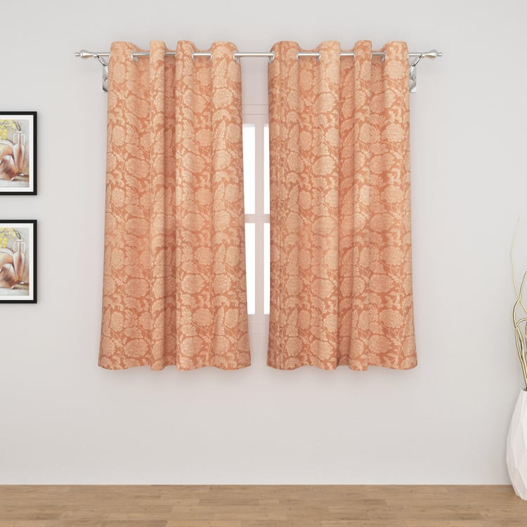 My Room Set of 2 Jacquard Semi-Blackout Window Curtains