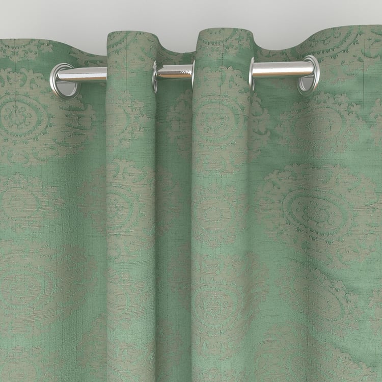 My Room Set of 2 Jacquard Semi-Blackout Window Curtains