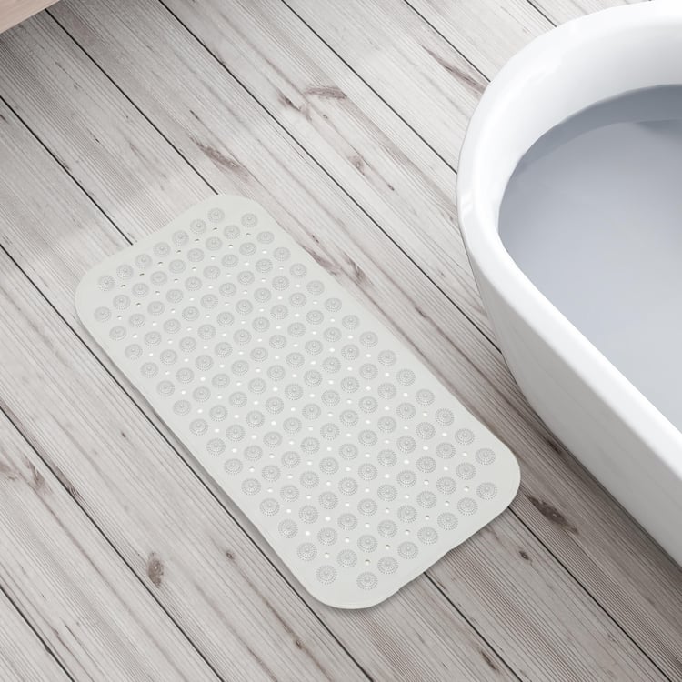 Titania Polyester Anti-Slip Shower Mat - 37x71cm