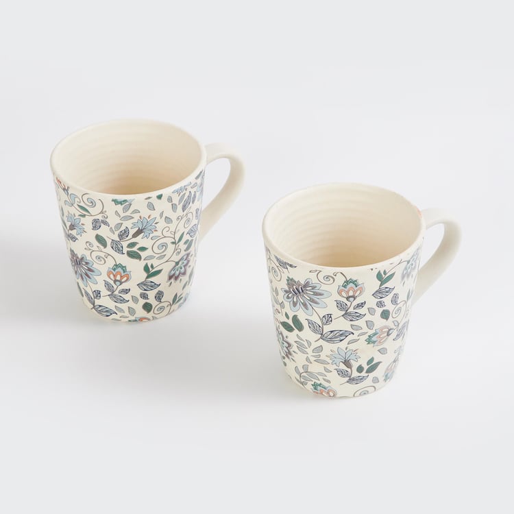 Corsica Mystic India Set of 2 Stoneware Mugs - 320ml