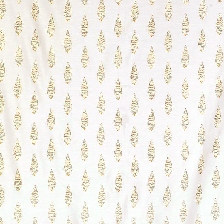 My Room Set of 2 Printed Sheer Window Curtains