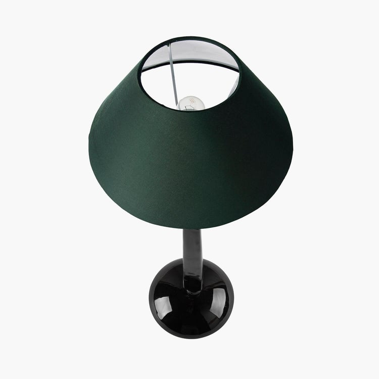 HOMESAKE Contemporary Decor Black Solid Metal Table Lamp