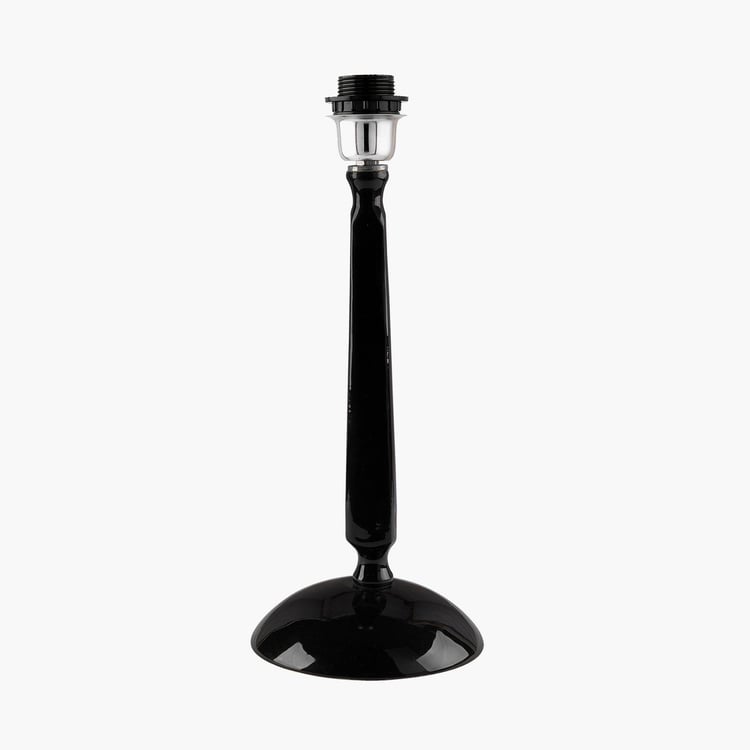 HOMESAKE Contemporary Decor Black Solid Metal Table Lamp