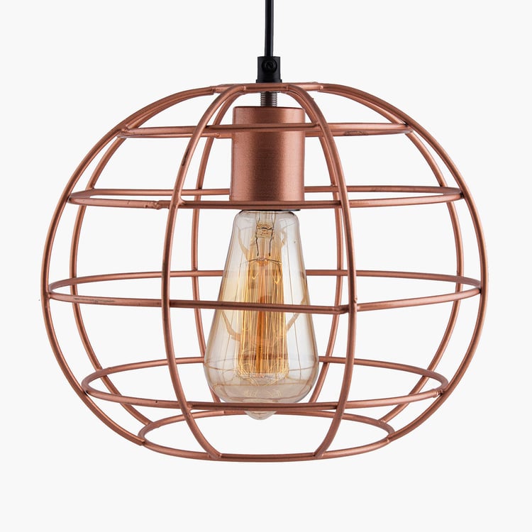 HOMESAKE Contemporary Decor Copper Solid Metal Ceiling Lamp