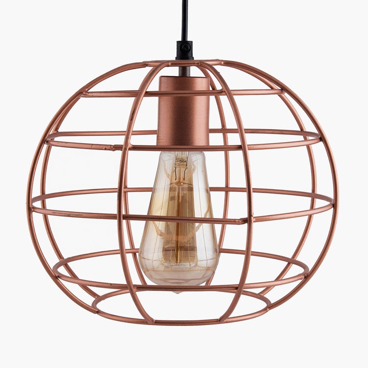 HOMESAKE Contemporary Decor Copper Solid Metal Ceiling Lamp