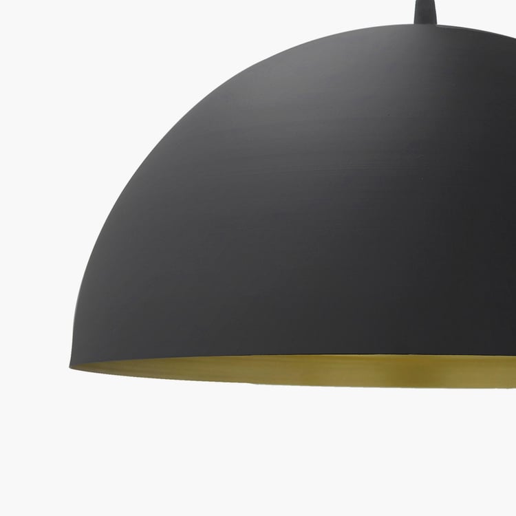 HOMESAKE Contemporary Decor Black Metal Ceiling Lamp