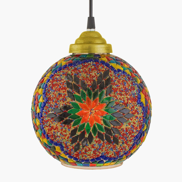 HOMESAKE Contemporary Decor Multicolour Metal Ceiling Lamp