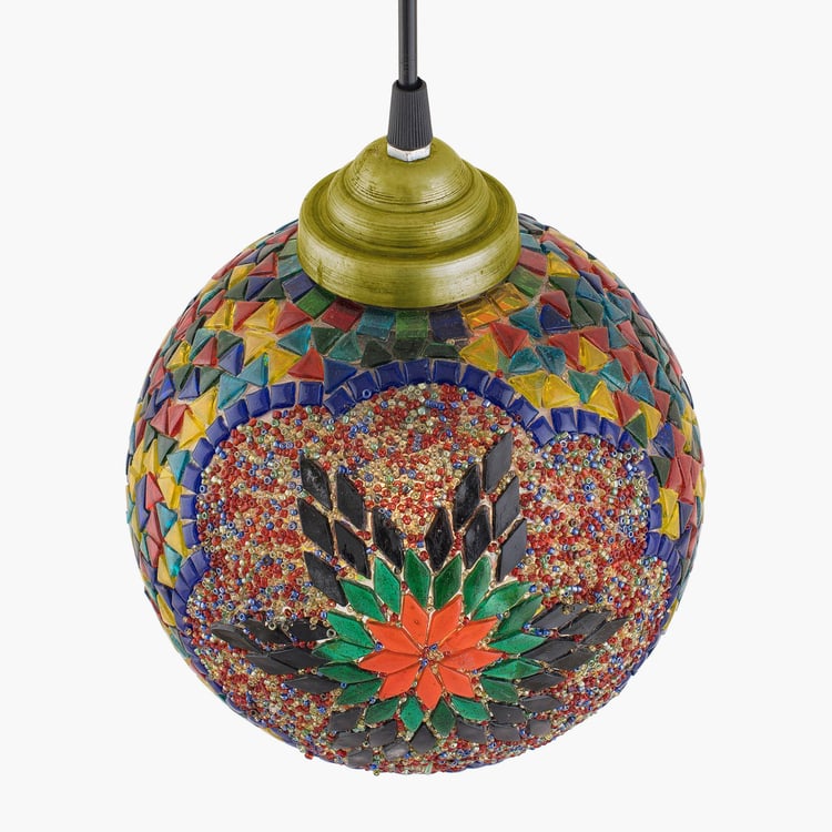 HOMESAKE Contemporary Decor Multicolour Metal Ceiling Lamp