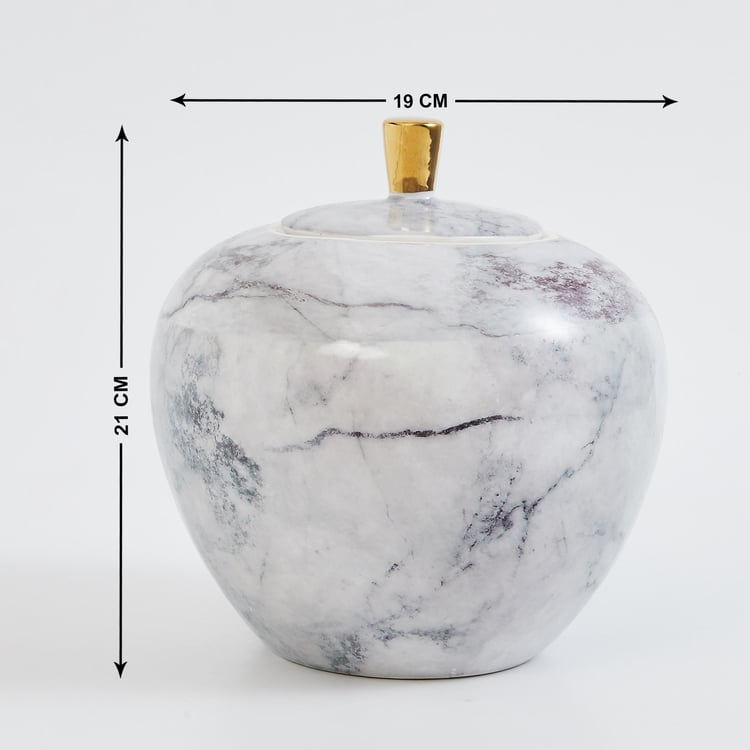 Eternity Ceramic Apple Decorative Jar