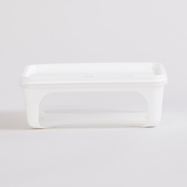 Fiesta White Storage Container with Lid - Set of 3