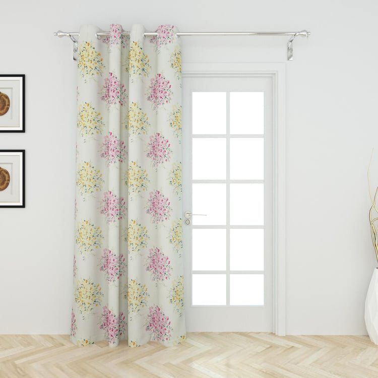 Lavish Printed Semi-Blackout Door Curtain