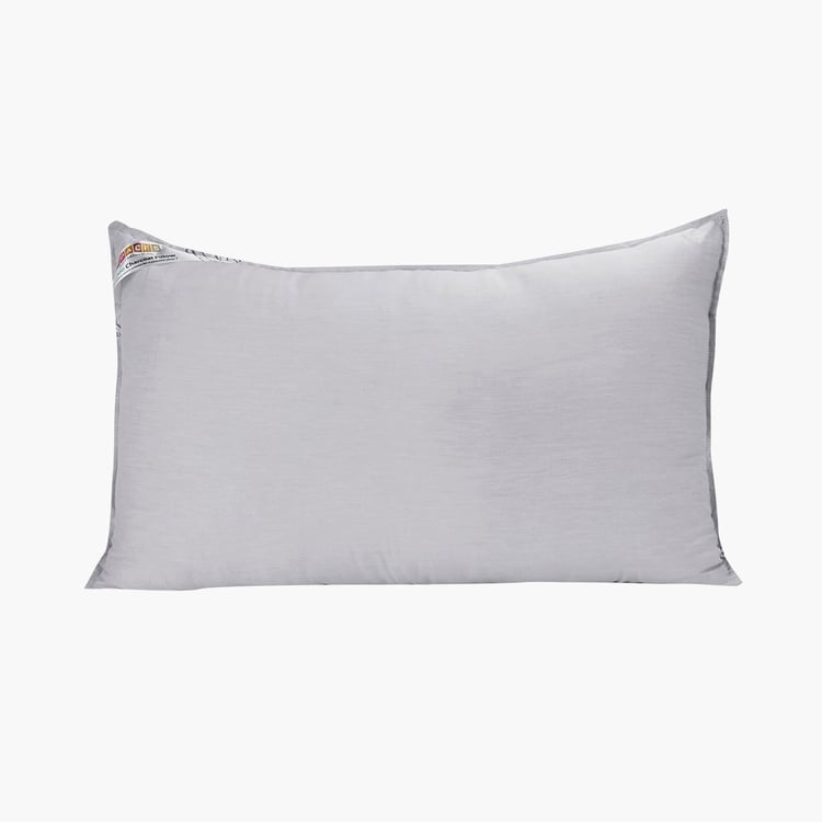 SPACES Bamboo Charcoal Anti-Stress Microfibre Fibre Filled Pillow - 45x68cm