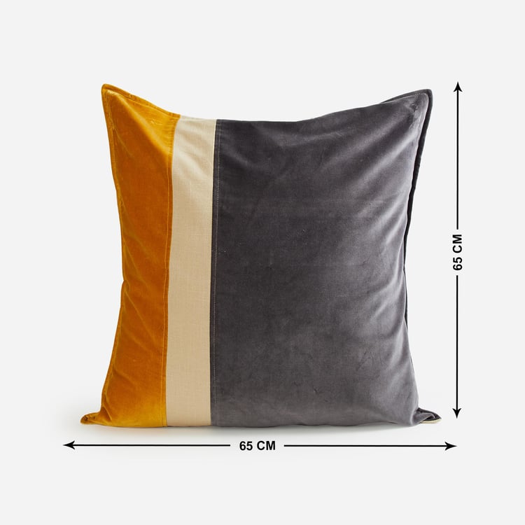 Get The Look Mix And Match Multicolour Striped Square Cushion Cover - 65x65cm