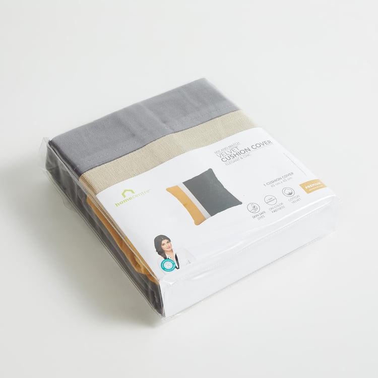 Get The Look Mix And Match Multicolour Striped Square Cushion Cover - 65x65cm