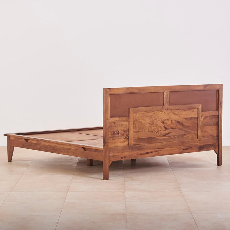 Cane Connection Acacia Wood King Bed - Brown