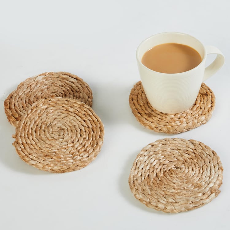 Arena Set of 4 Jute Coasters