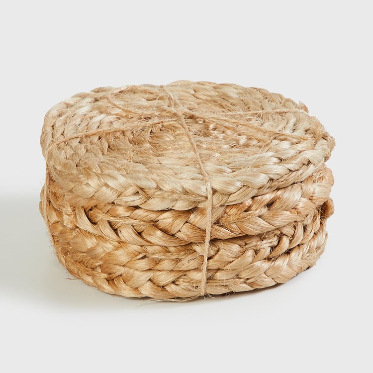 Arena Set of 4 Jute Coasters