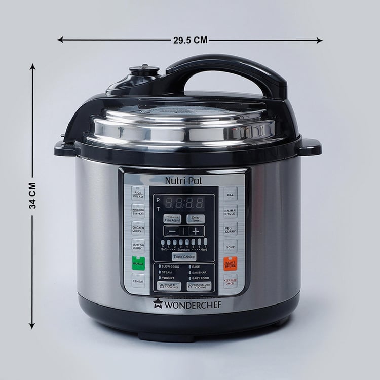 WONDERCHEF Grey Stainless Steel Nutri-Pot - 3l