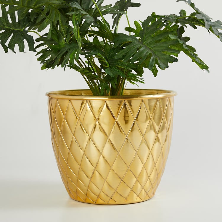 Corsica Eden Metal Embossed Planter