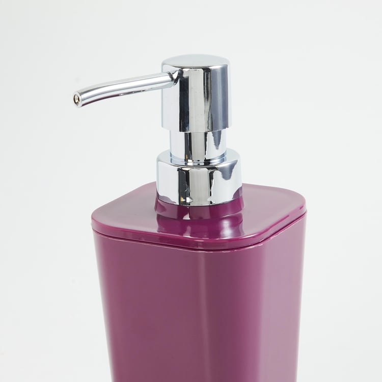 Colour Connect-Hilda Purple Solid Freestanding Soap Dispenser