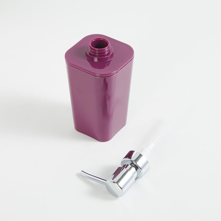 Colour Connect-Hilda Purple Solid Freestanding Soap Dispenser