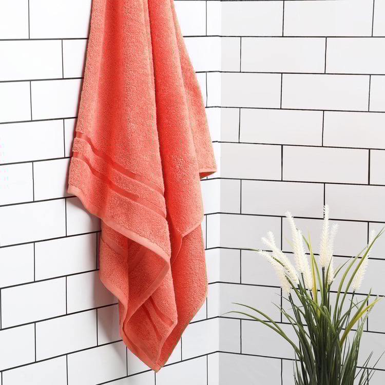SPACES Atrium Grey Cotton Bath Towel - 70x150cm