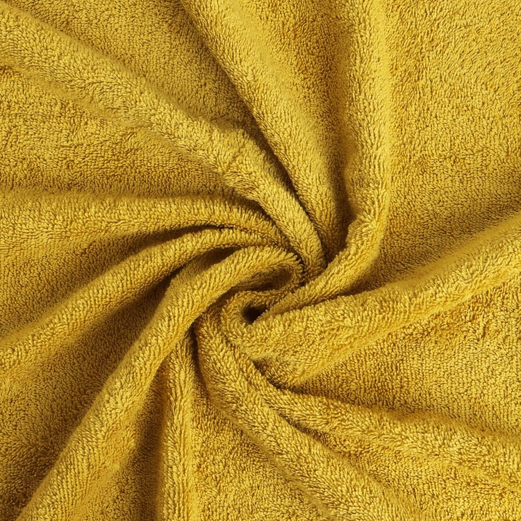 SPACES Atrium Yellow Cotton Bath Towel - 70x150cm