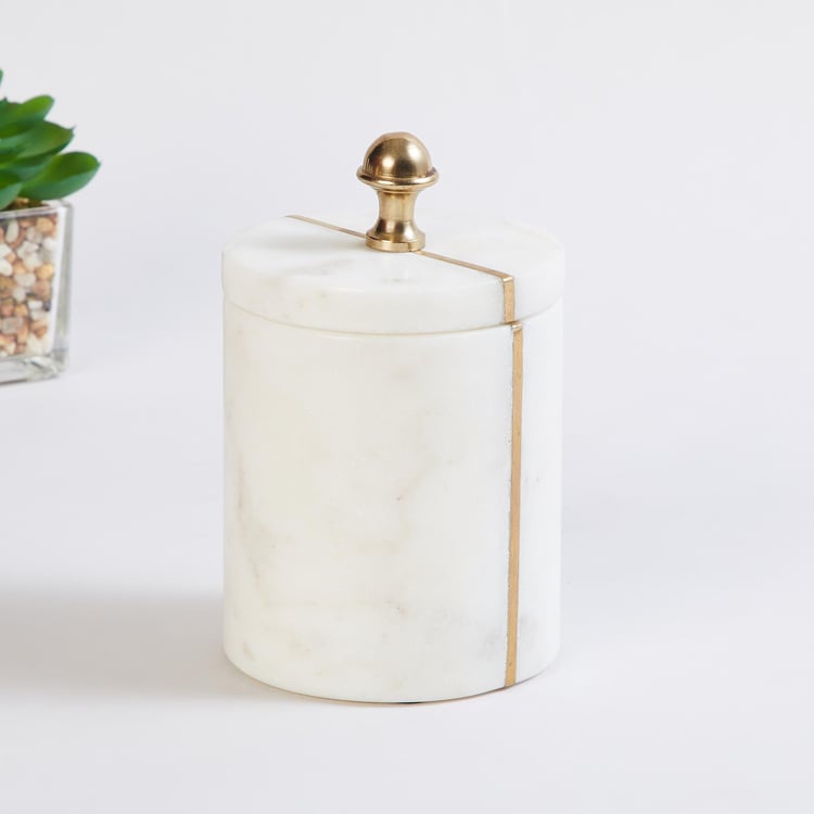 Eternity Berlin Marble Decorative Canister