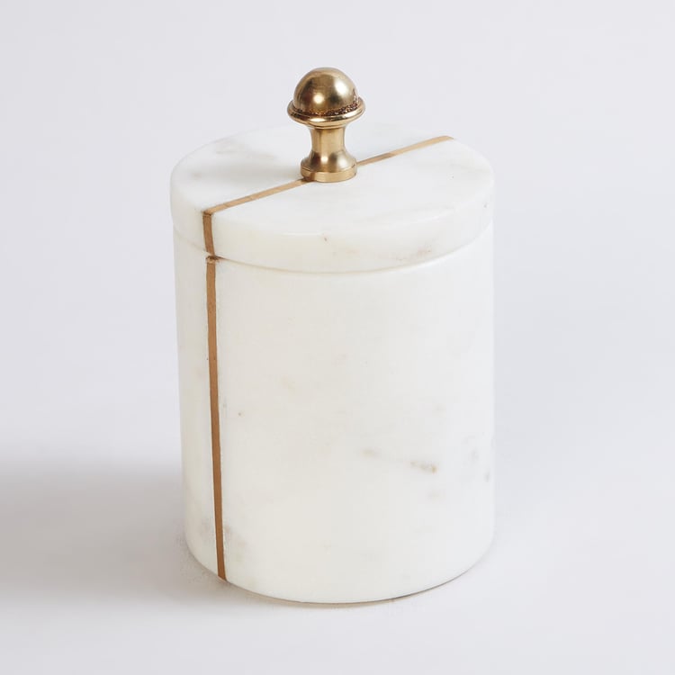 Eternity Berlin Marble Decorative Canister