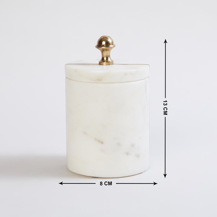 Eternity Berlin Marble Decorative Canister