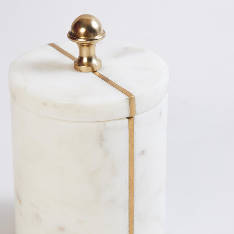 Eternity Berlin Marble Decorative Canister