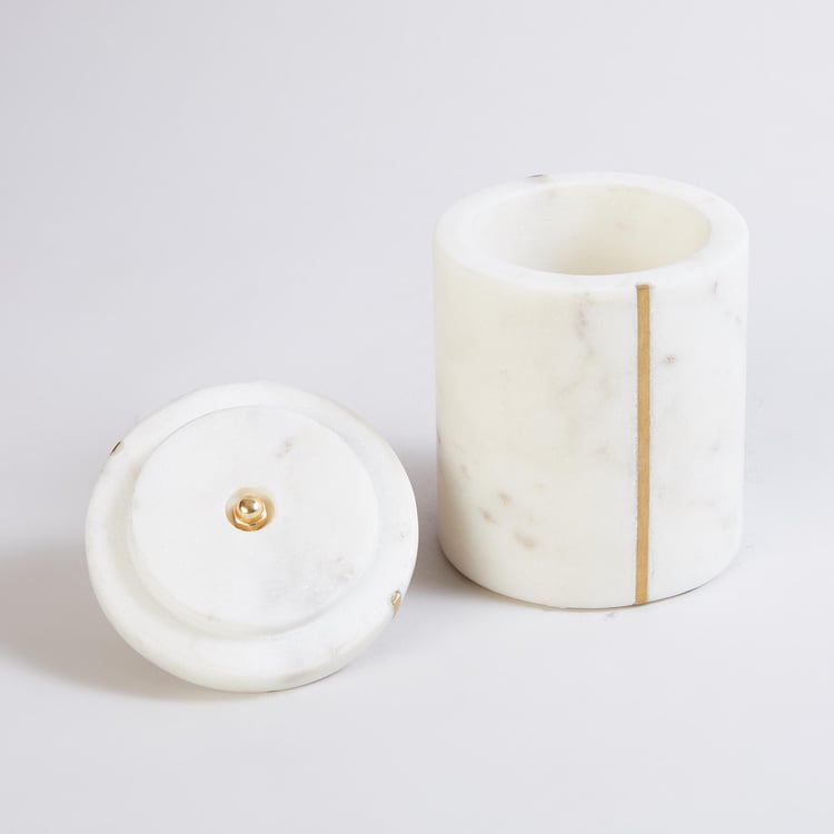 Eternity Berlin Marble Decorative Canister