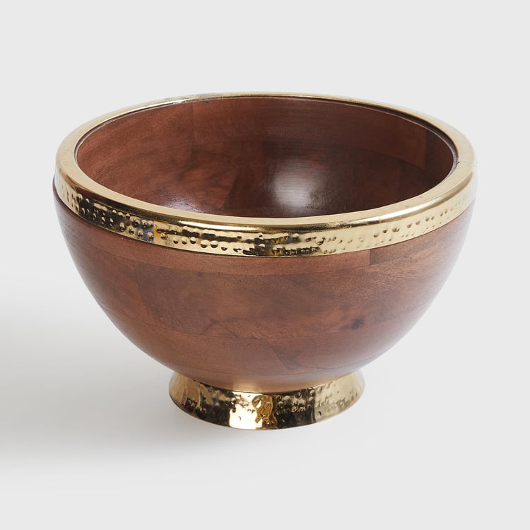 Splendid Wood Decorative Bowl