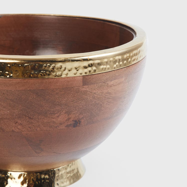 Splendid Wood Decorative Bowl