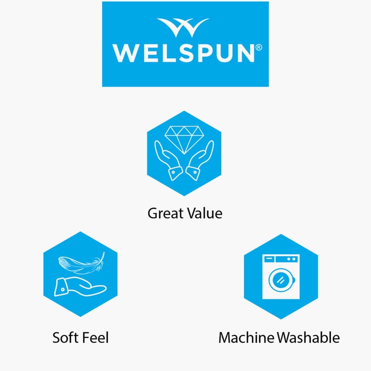 WELSPUN Value Cotton Printed Single Quilt