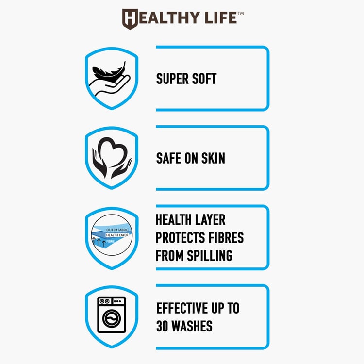 SPACES Reagalis Multicolour Printed Cotton King Quilt - 224x270cm