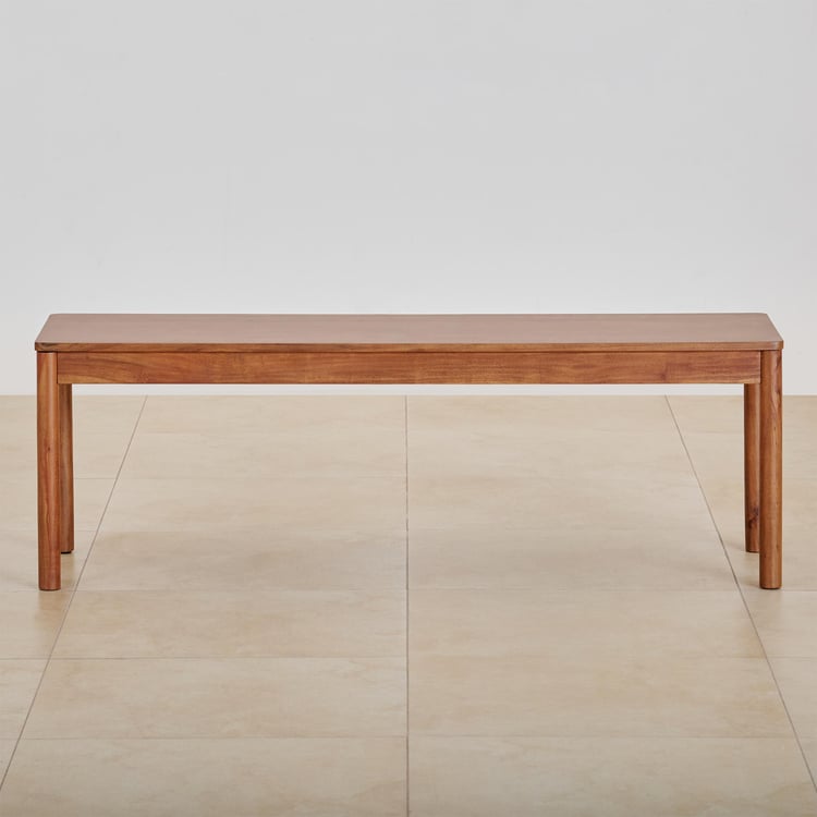 Urban Wood Acacia Wood Dining Bench - Brown