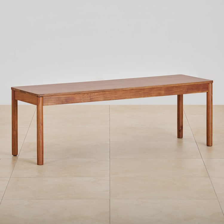 Urban Wood Acacia Wood Dining Bench - Brown