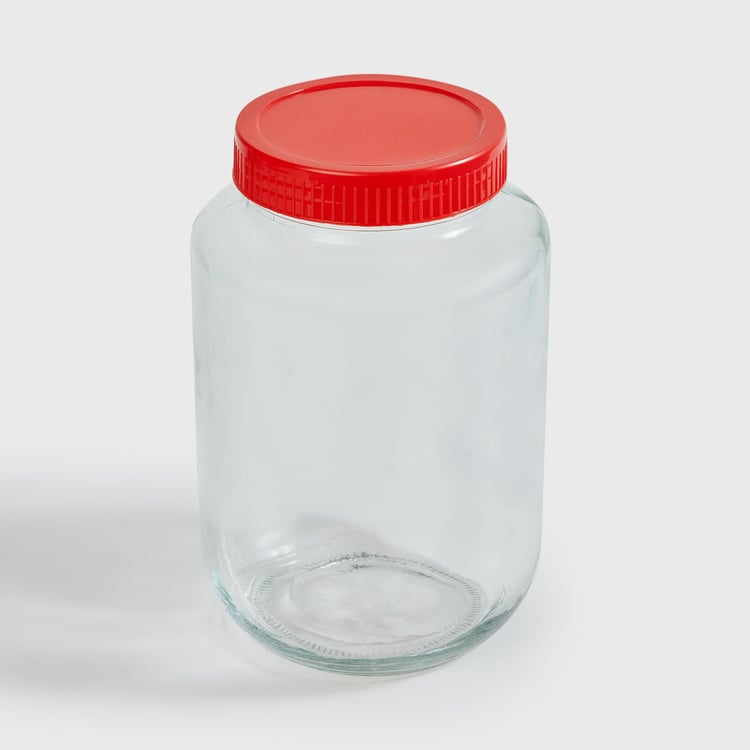 Spinel Fierie Transparent Glass Jar - 2l